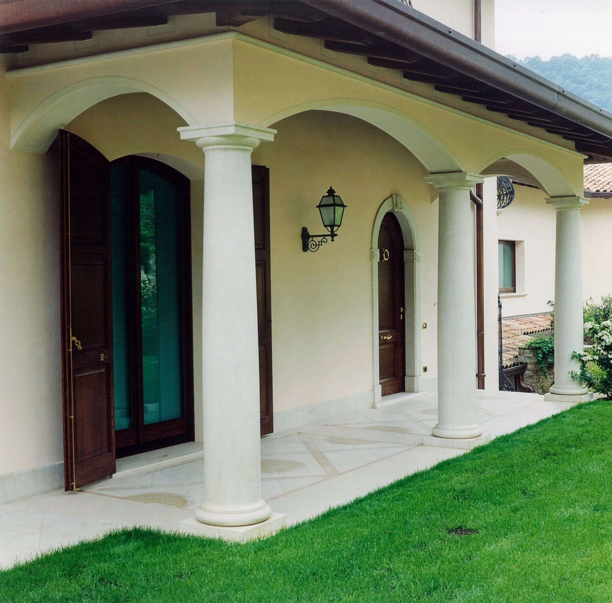 Colonnato portico e volte