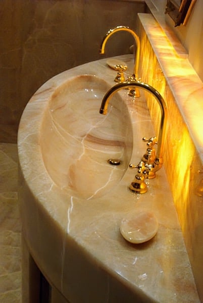Lavabo bagno a massello