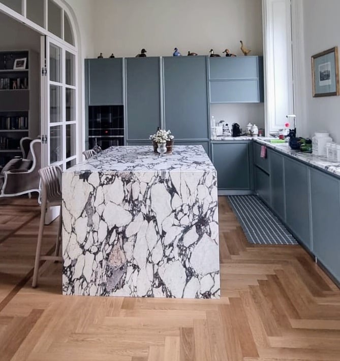 Piano isola e piano cucina